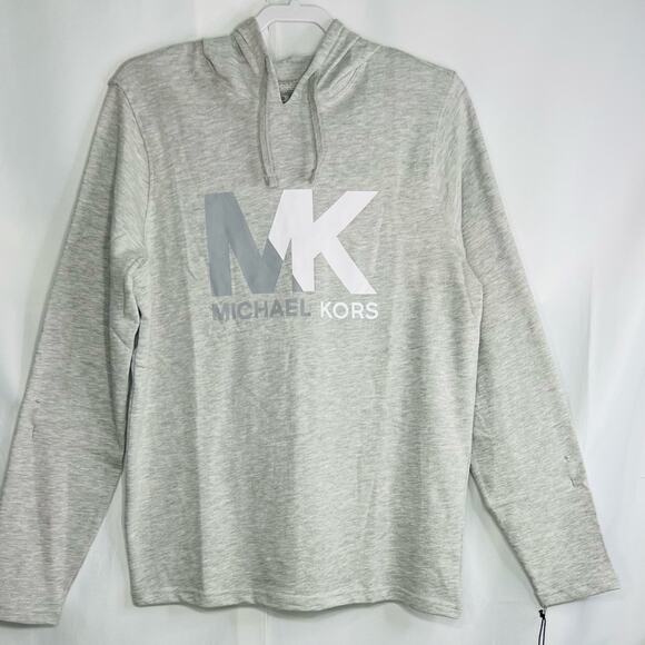 Michael Kors Heather Grey Hoodie Small - Picture 1 of 8